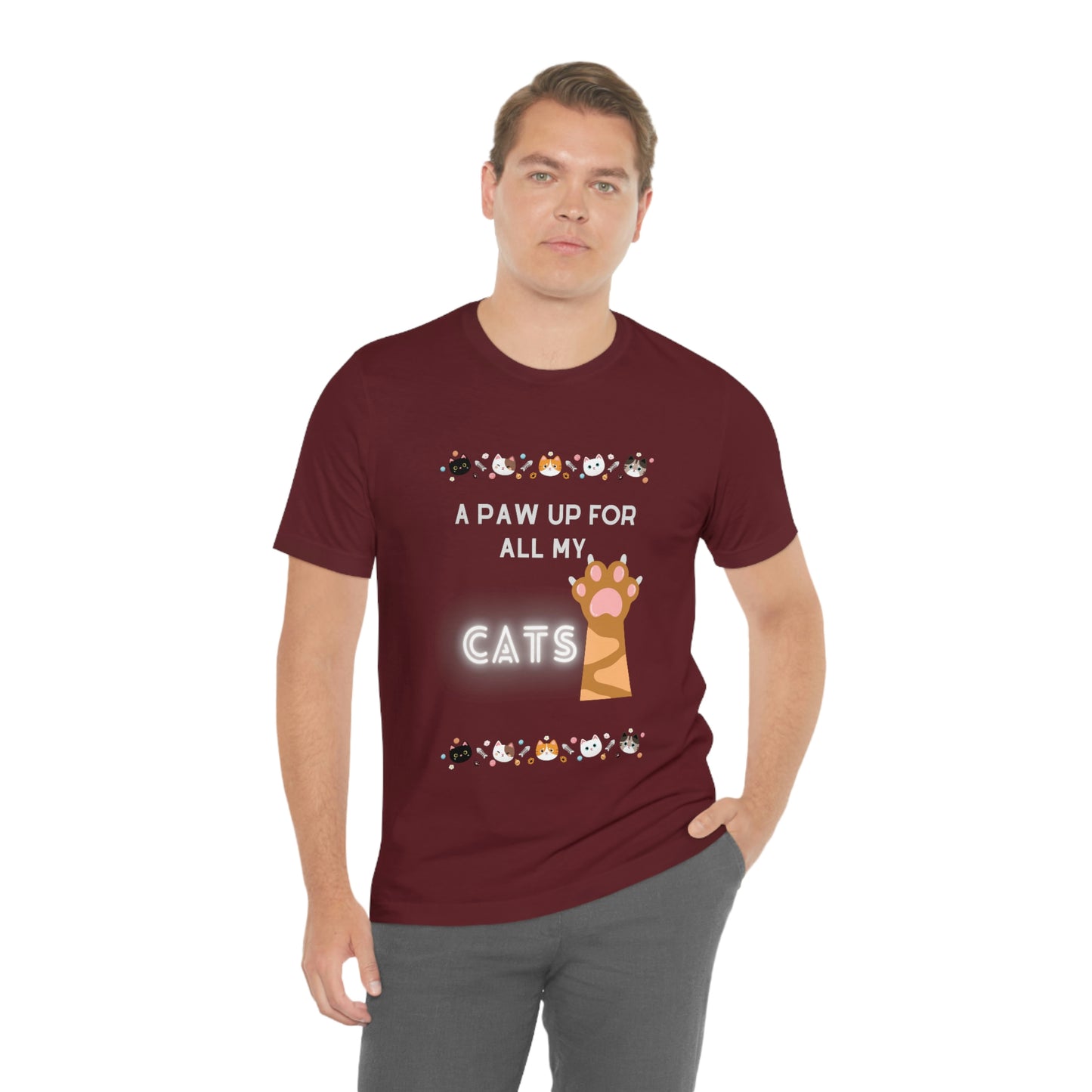 Cats Paw Up - Short Sleeve Tee