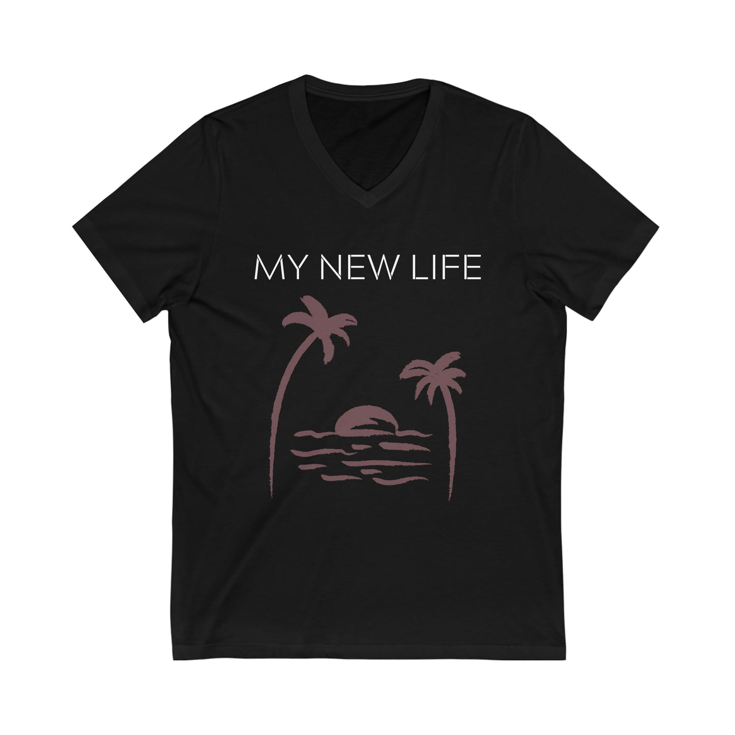 My New Life - V-Neck Tee