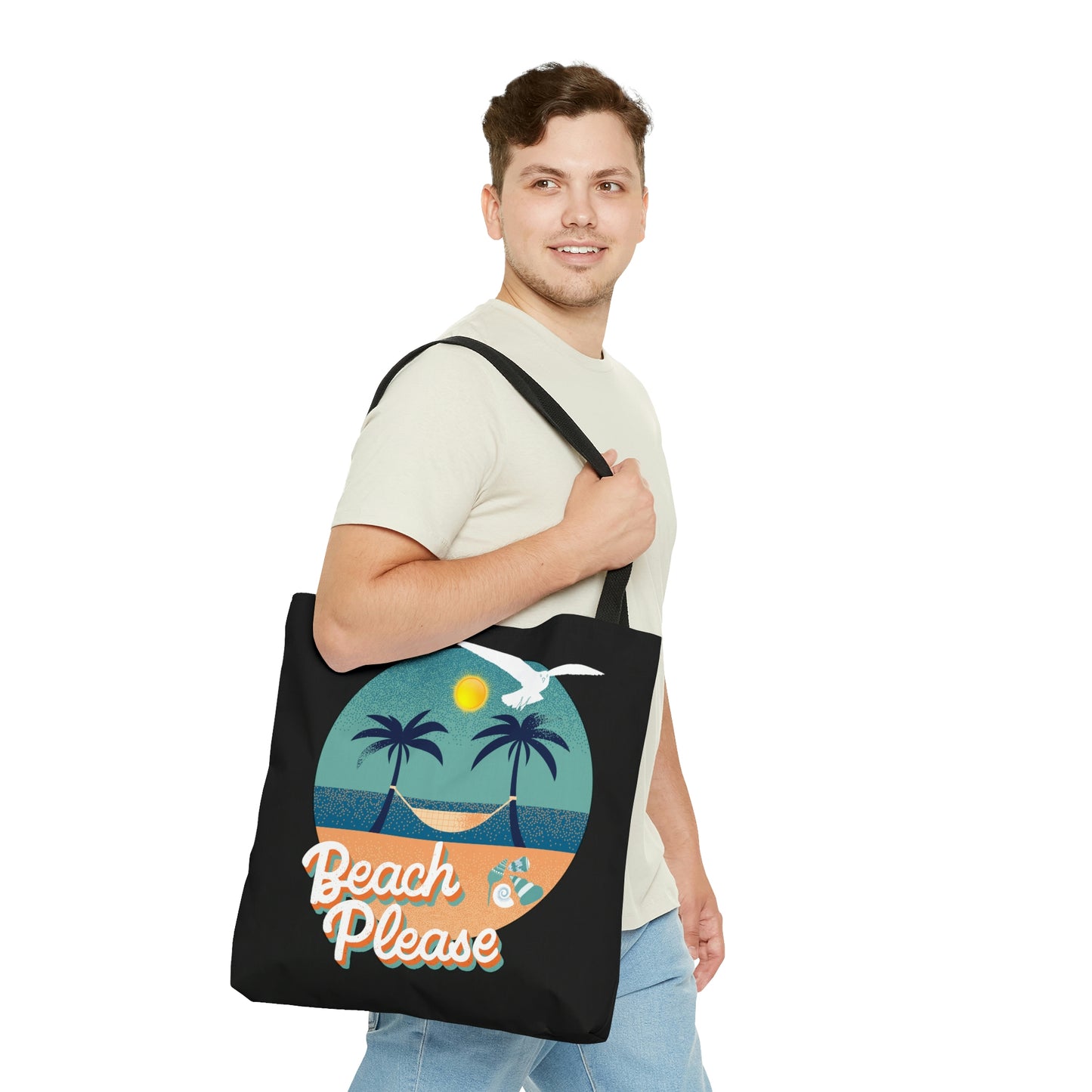 Beach Please - AOP Tote Bag