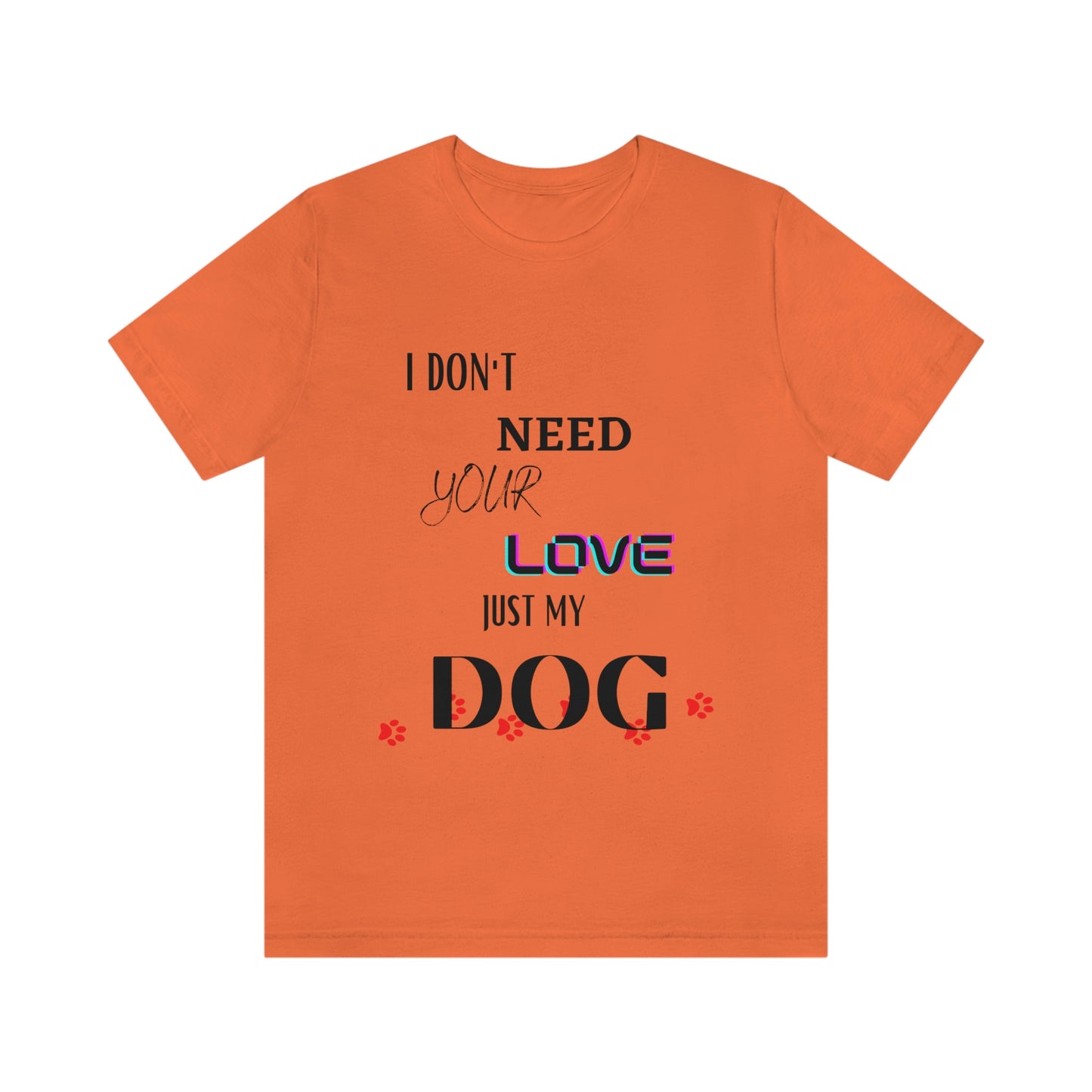 Dog Love - Short Sleeve Tee 01