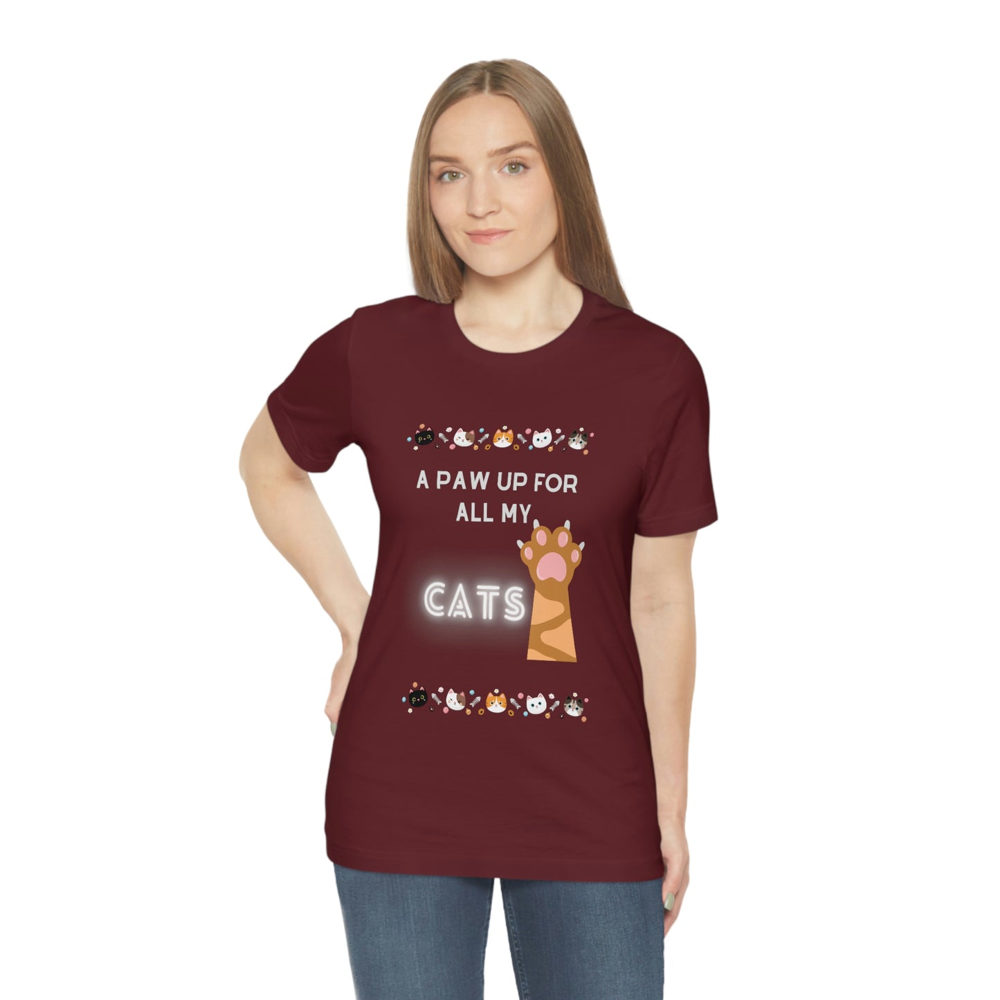 Cats Paw Up - Short Sleeve Tee