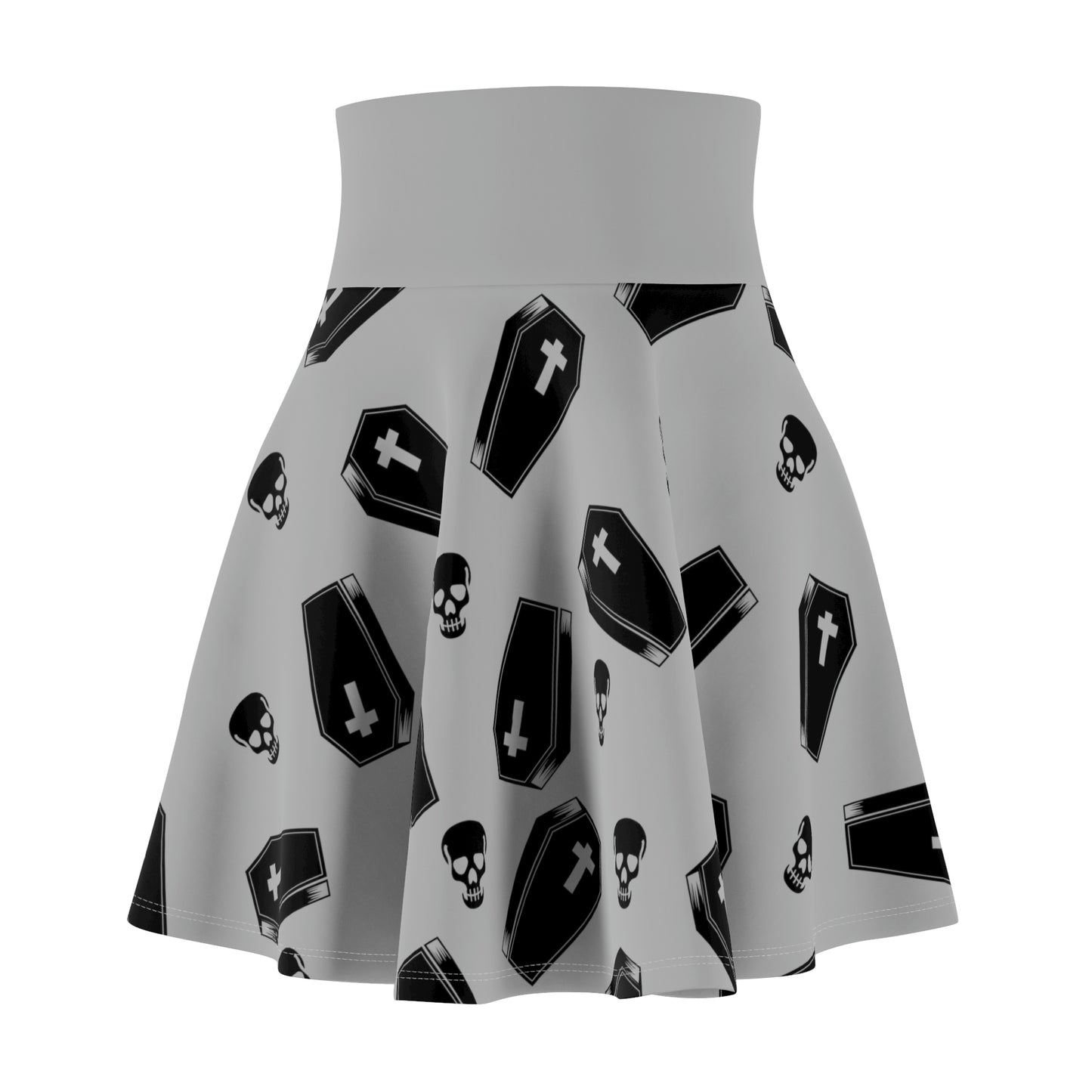 Coffin and Skulls Skirt