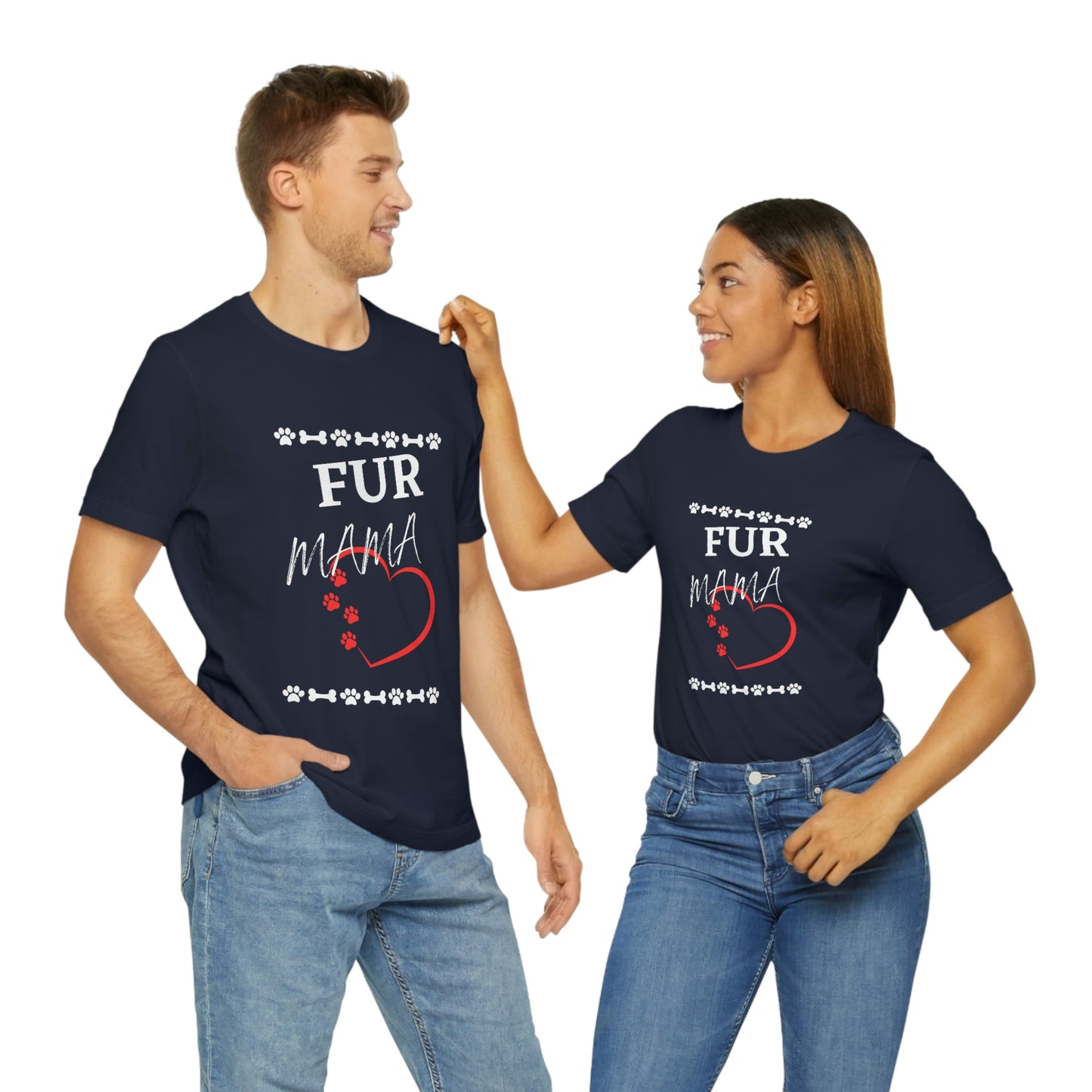 Fur Mama (Dogs) - Short Sleeve Tee
