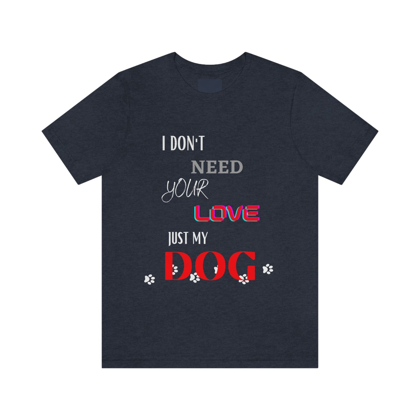 Dog Love - Short Sleeve Tee 02