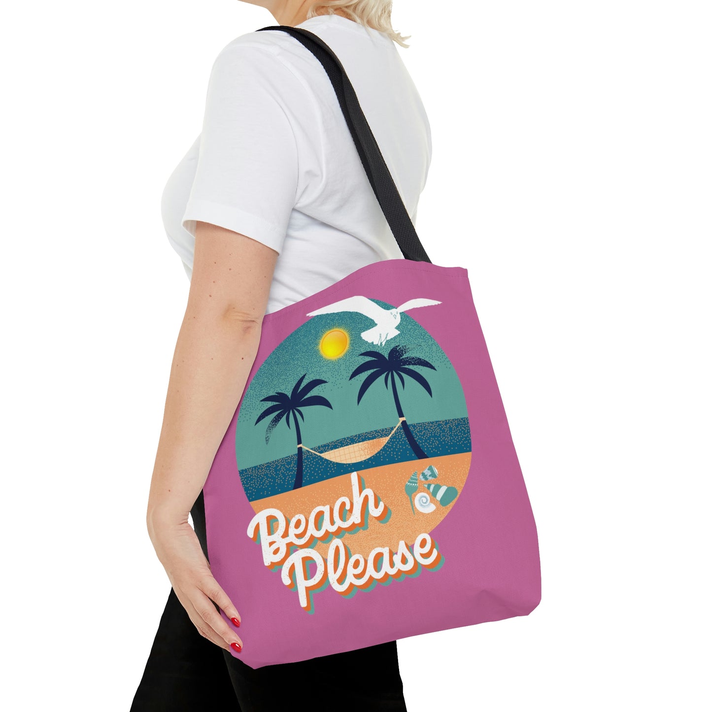 Beach Please - AOP Tote Bag