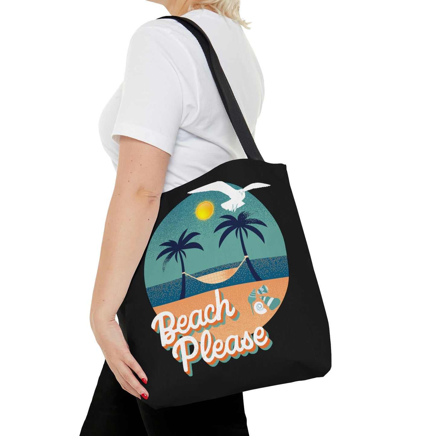Beach Please - AOP Tote Bag