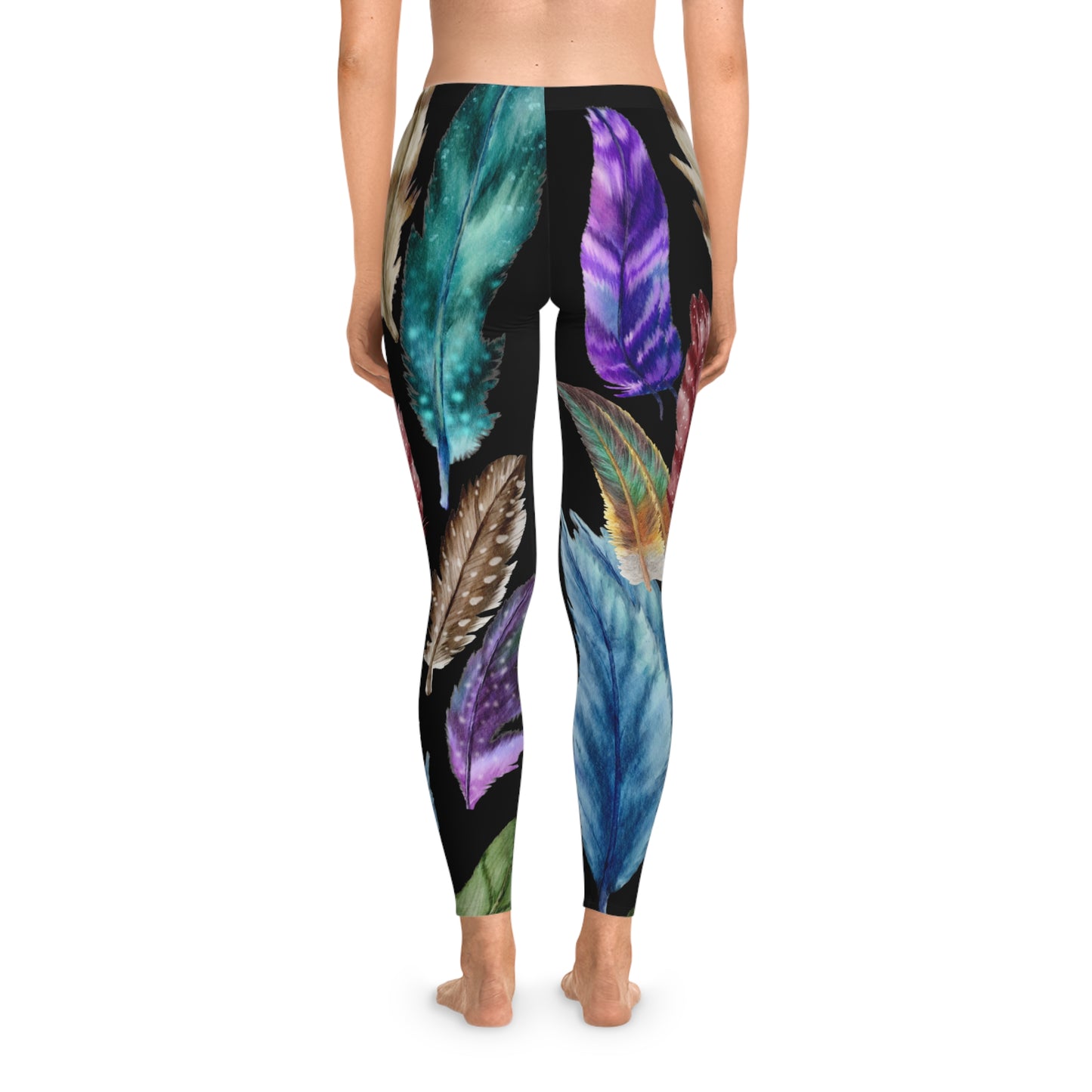 Feathers - Stretchy Leggings