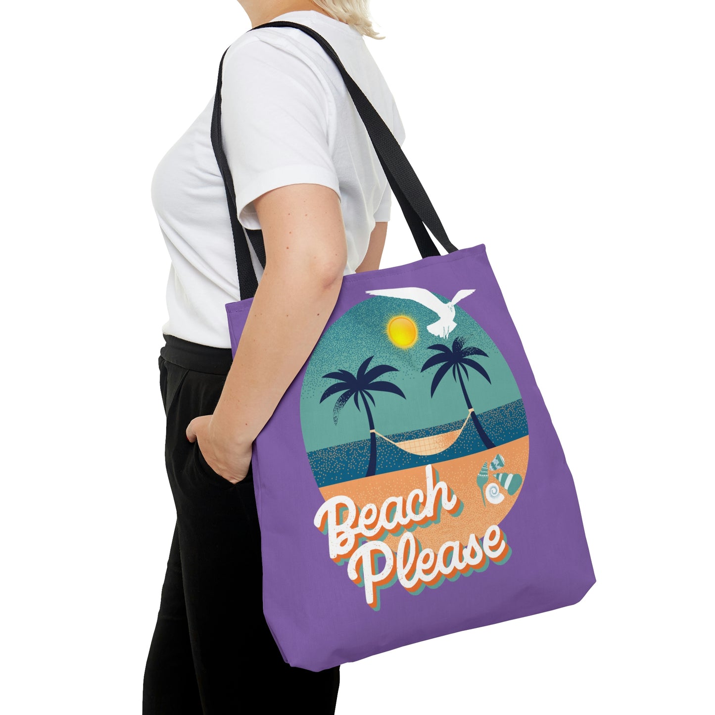 Beach Please - AOP Tote Bag