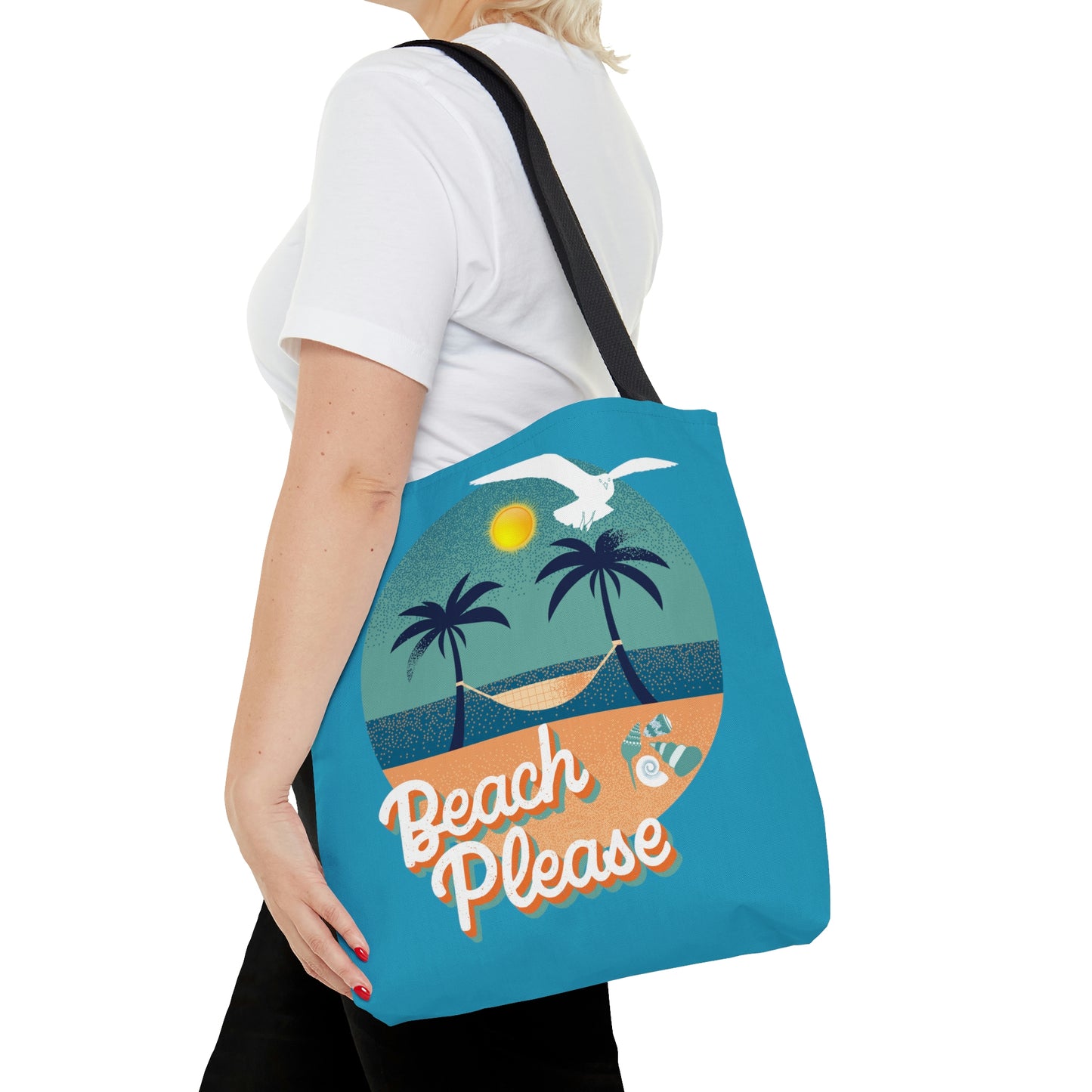 Beach Please - AOP Tote Bag