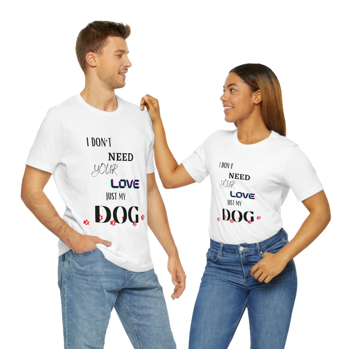 Dog Love - Short Sleeve Tee 01