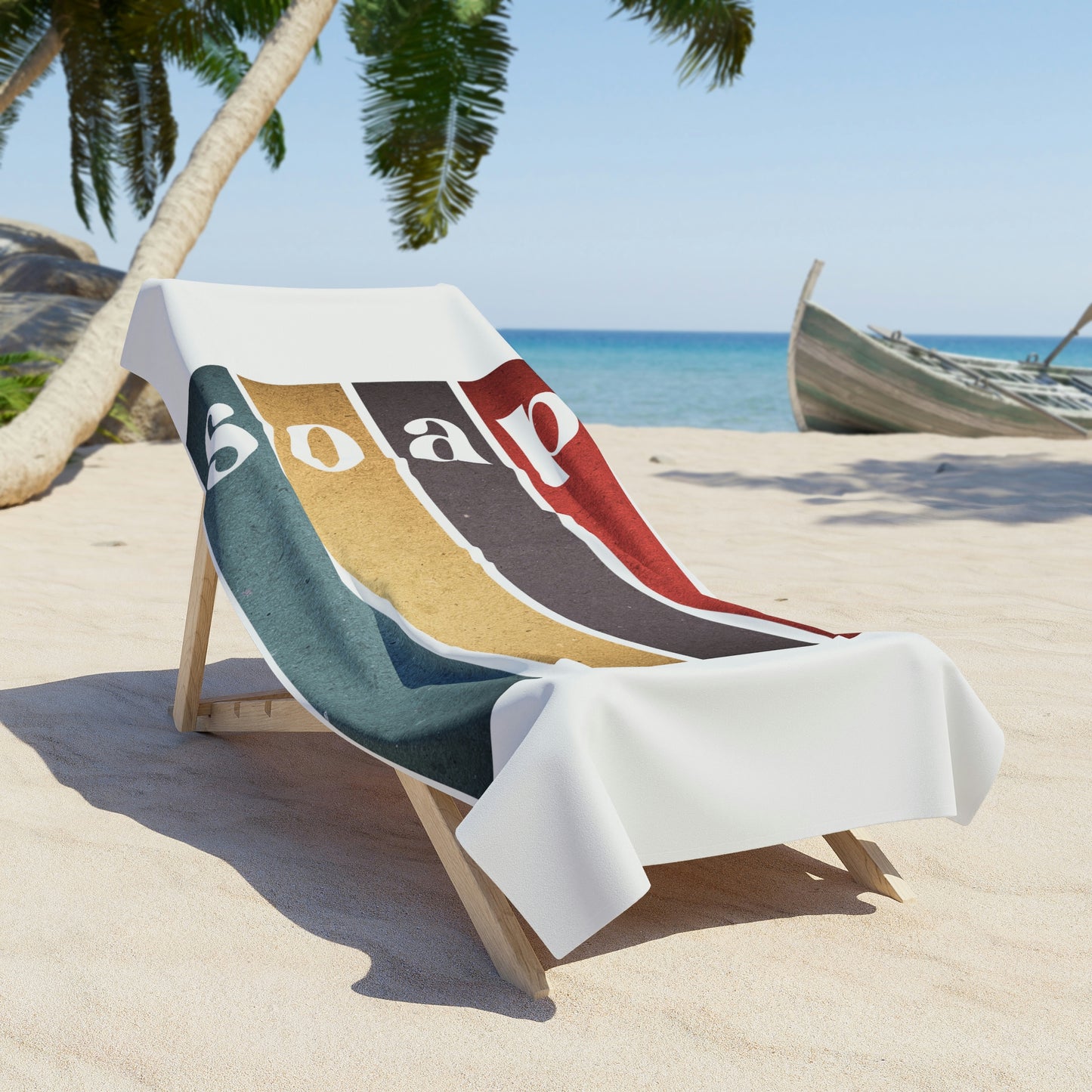 Soap Stripes - Beach Towel