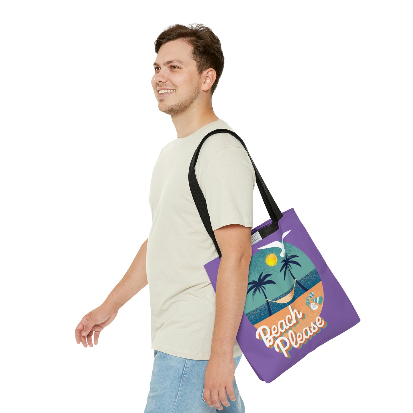 Beach Please - AOP Tote Bag