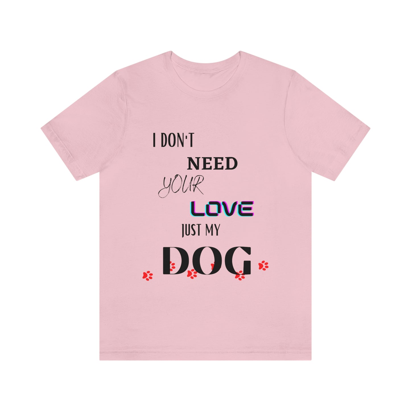 Dog Love - Short Sleeve Tee 01