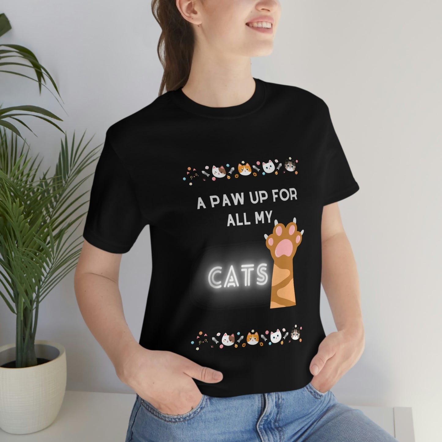 Cats Paw Up - Short Sleeve Tee