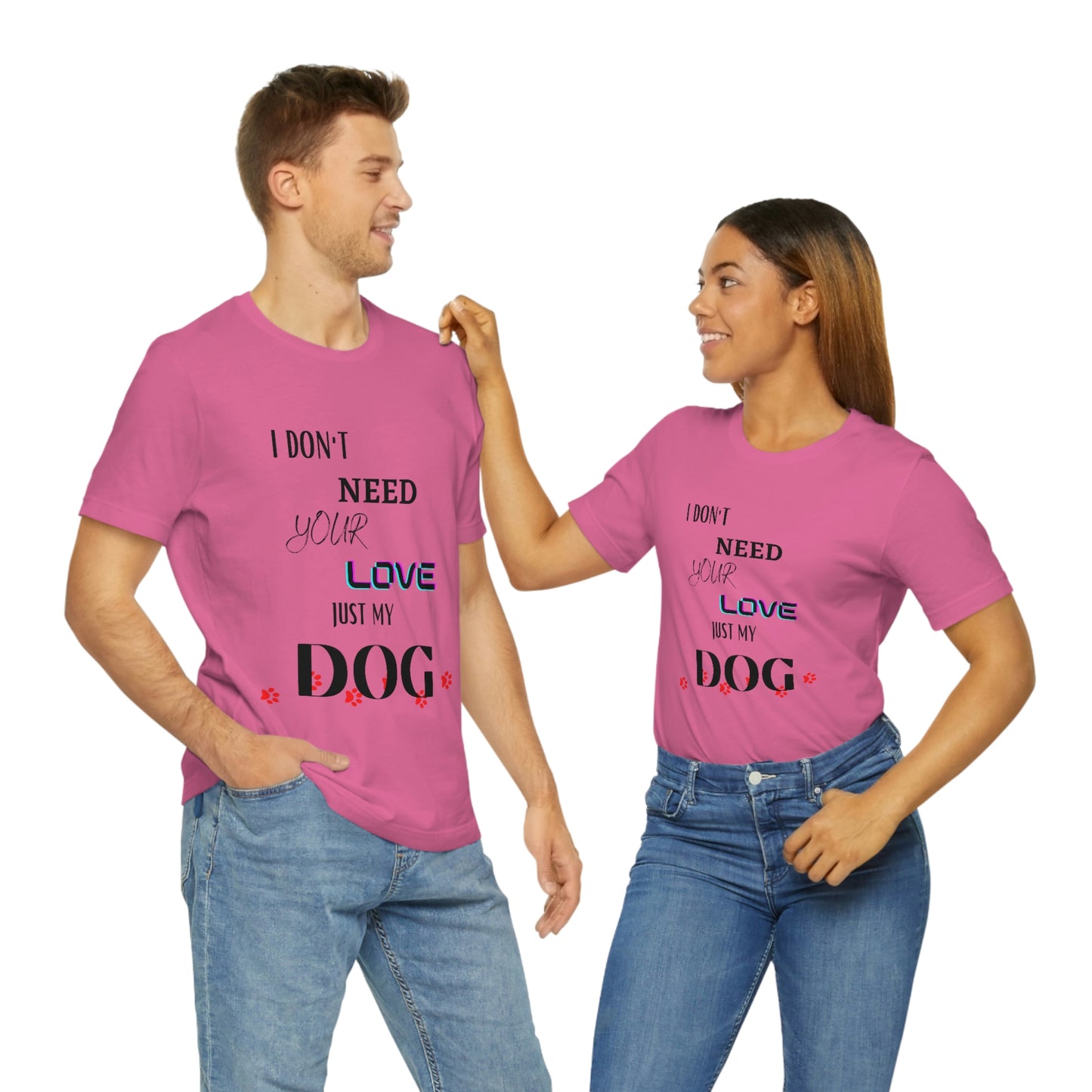Dog Love - Short Sleeve Tee 01