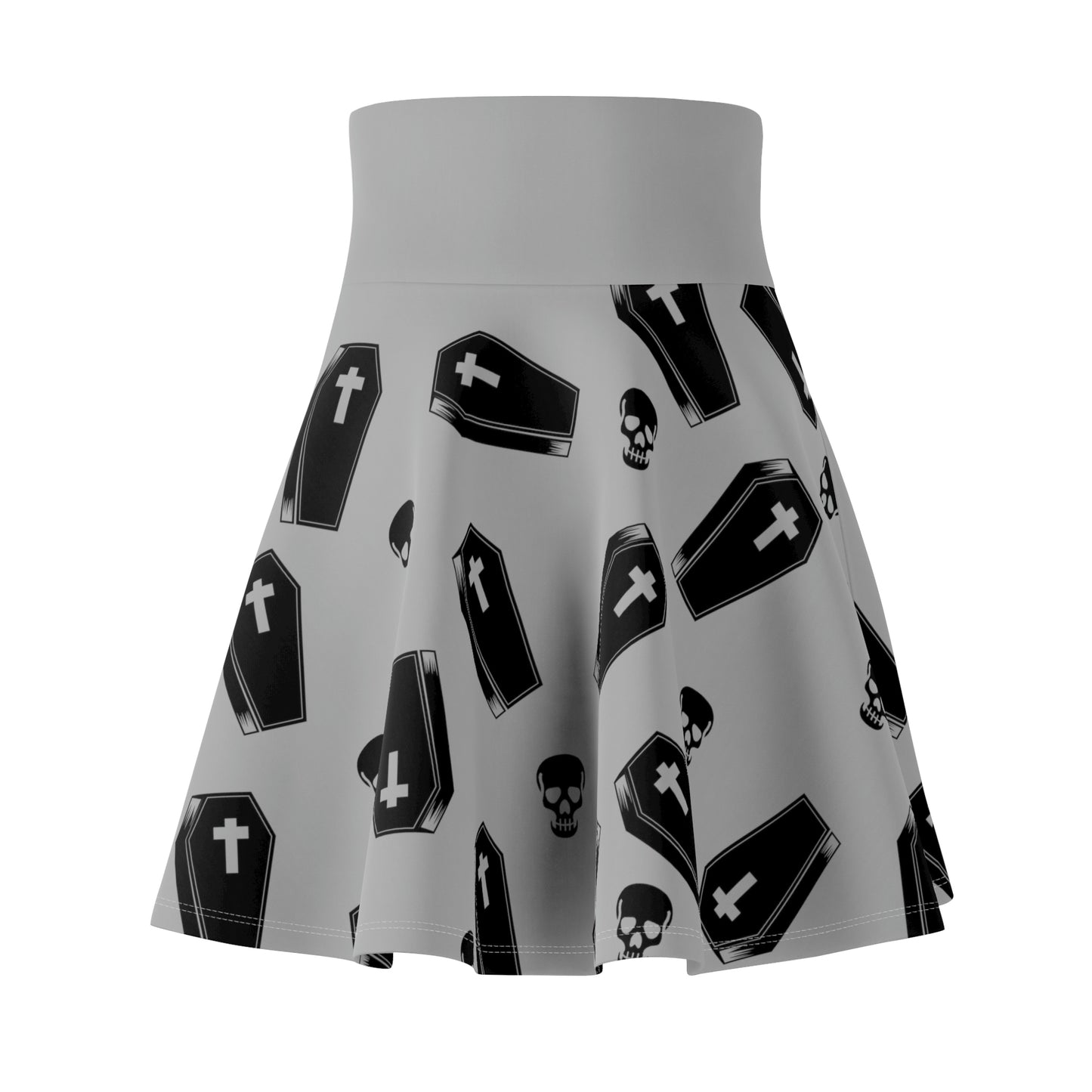 Coffin and Skulls Skirt