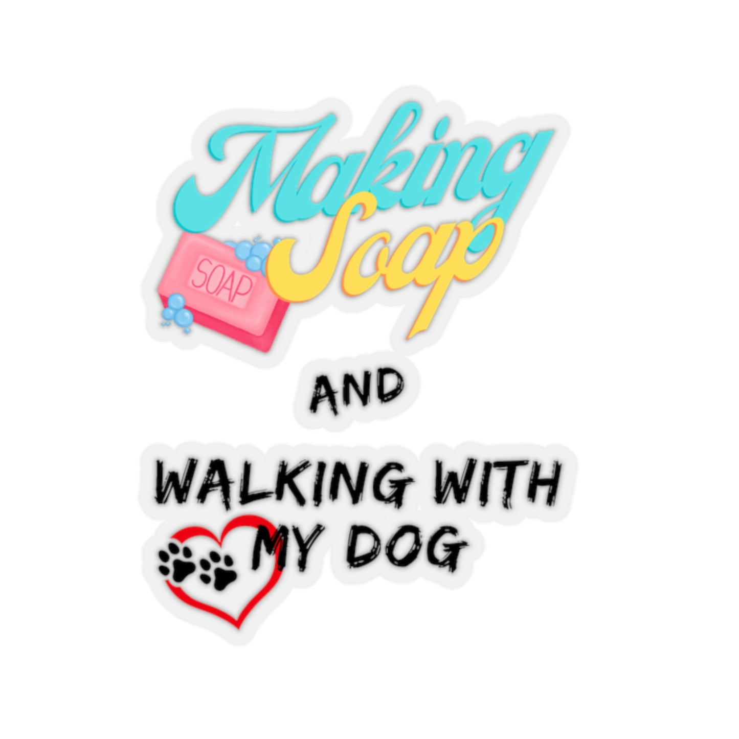 Soap making and my Dog
