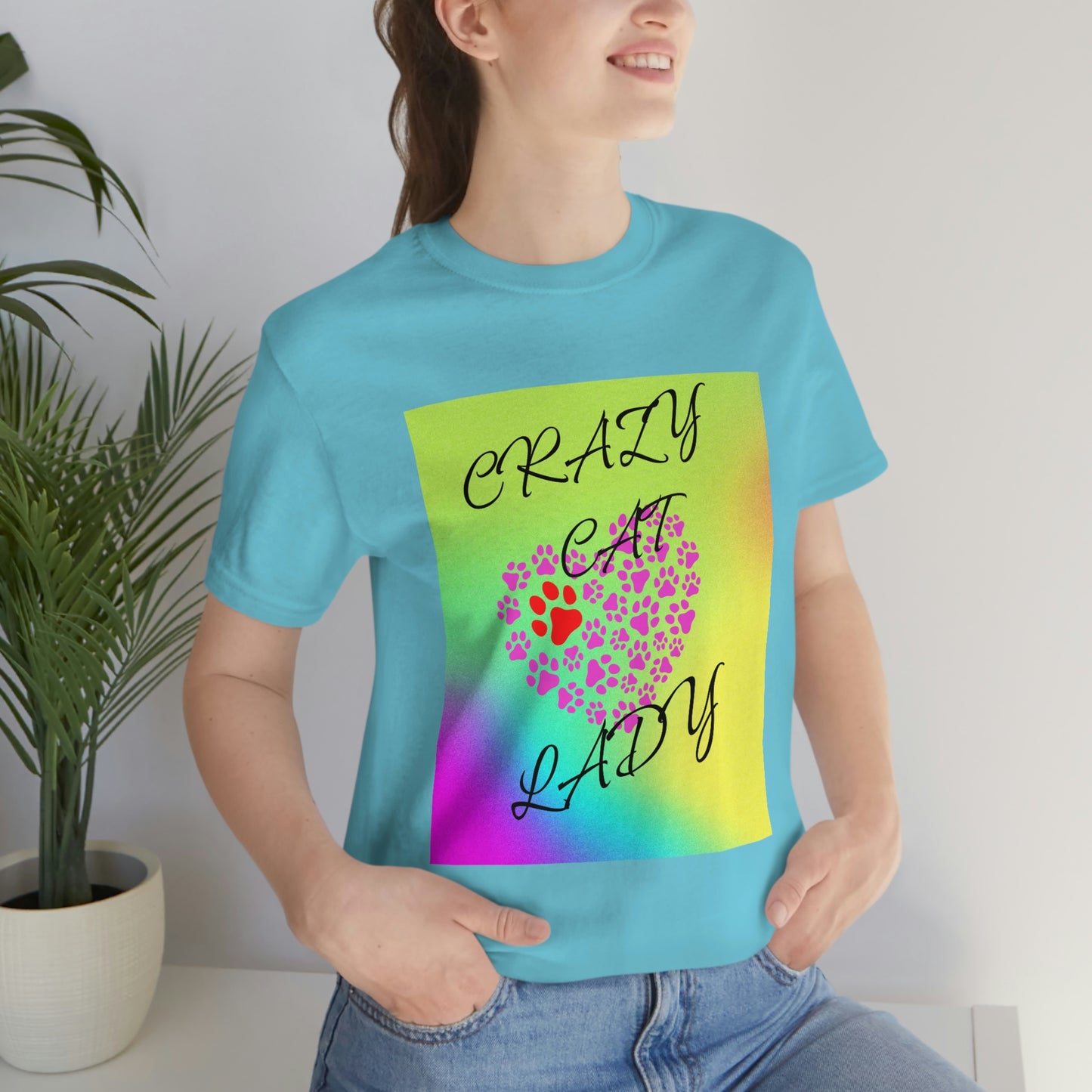 Crazy Cat Lady - Short Sleeve Tee