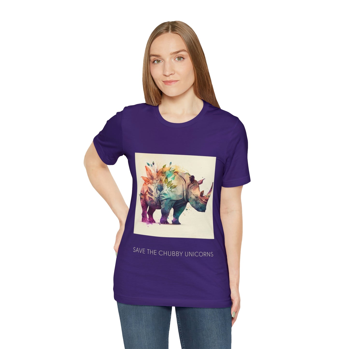 Save the Unicorn / Rhino Short Sleeve Tee