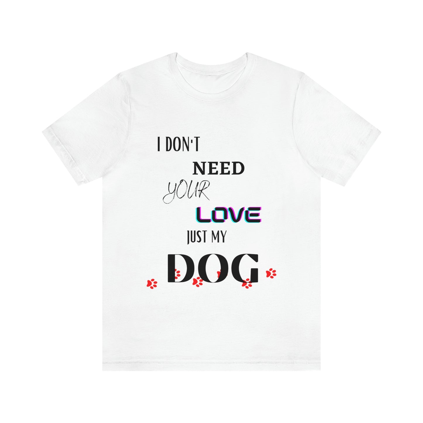Dog Love - Short Sleeve Tee 01