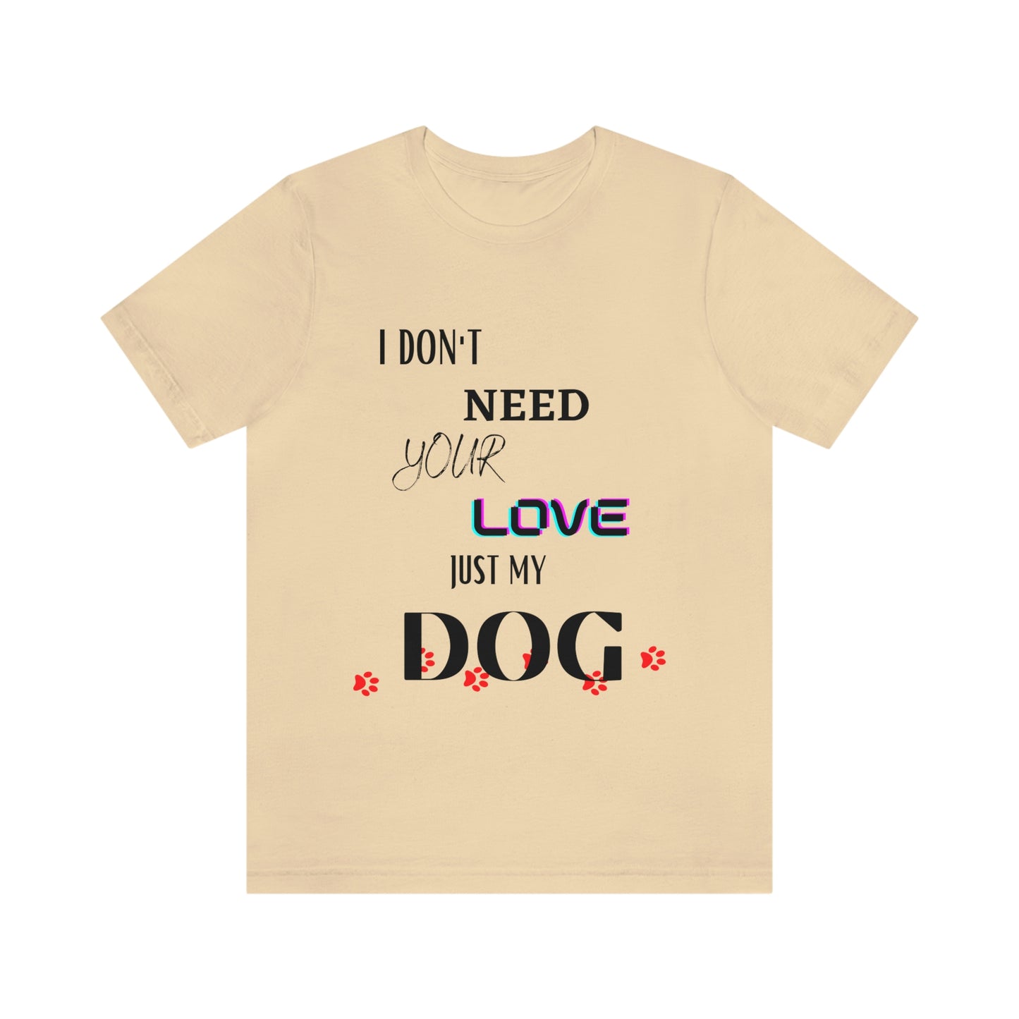 Dog Love - Short Sleeve Tee 01