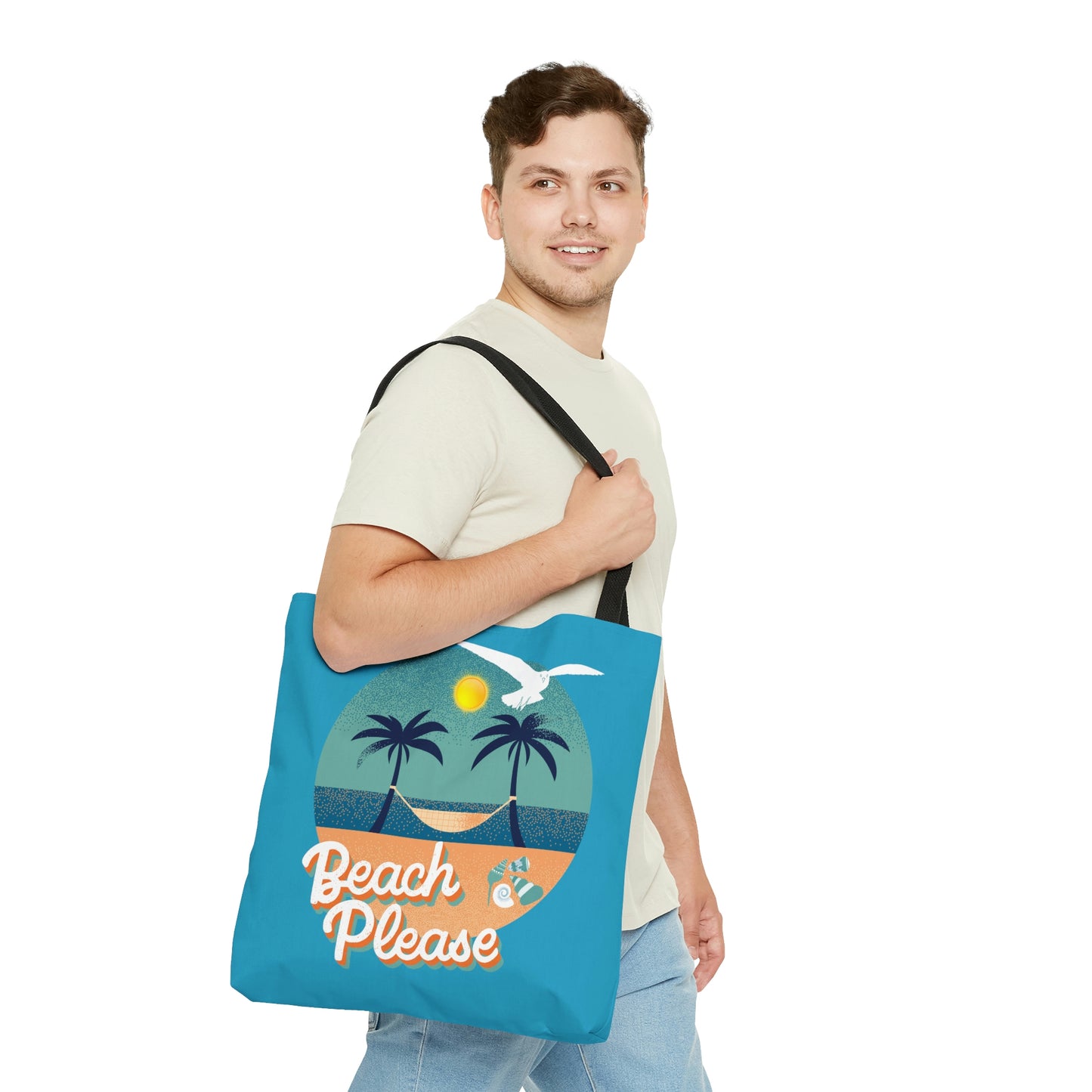 Beach Please - AOP Tote Bag