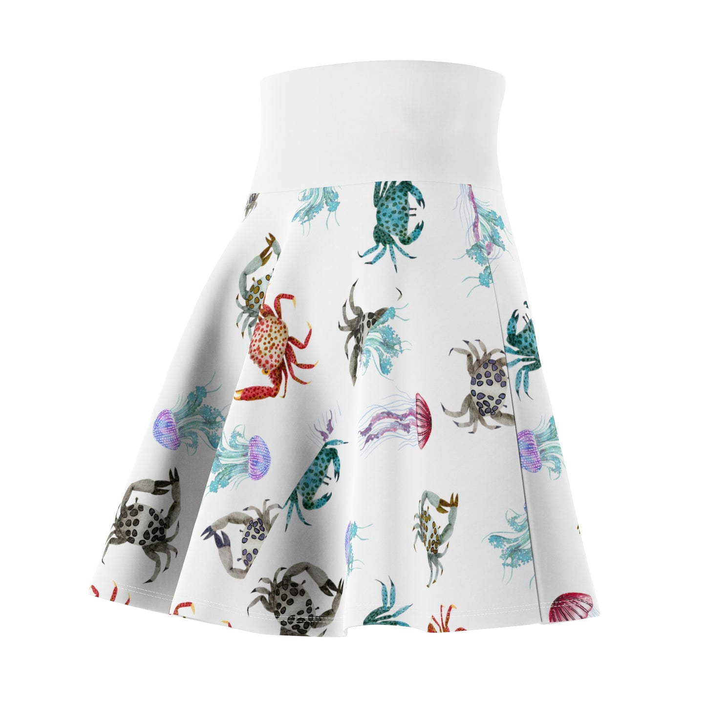 Salty Sea Crab and Jellyfish - Skirt