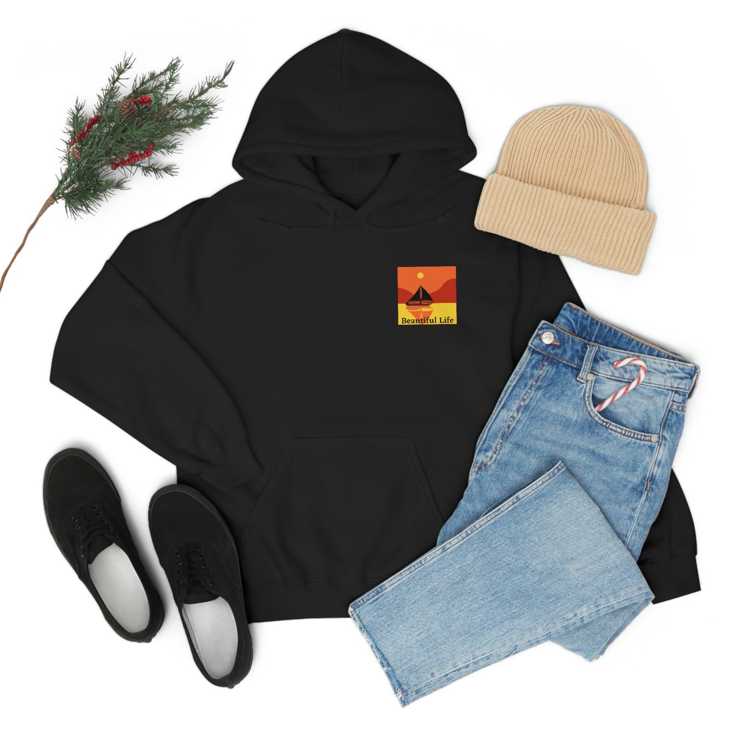 Beautiful Life - Hooded Sweatshirt