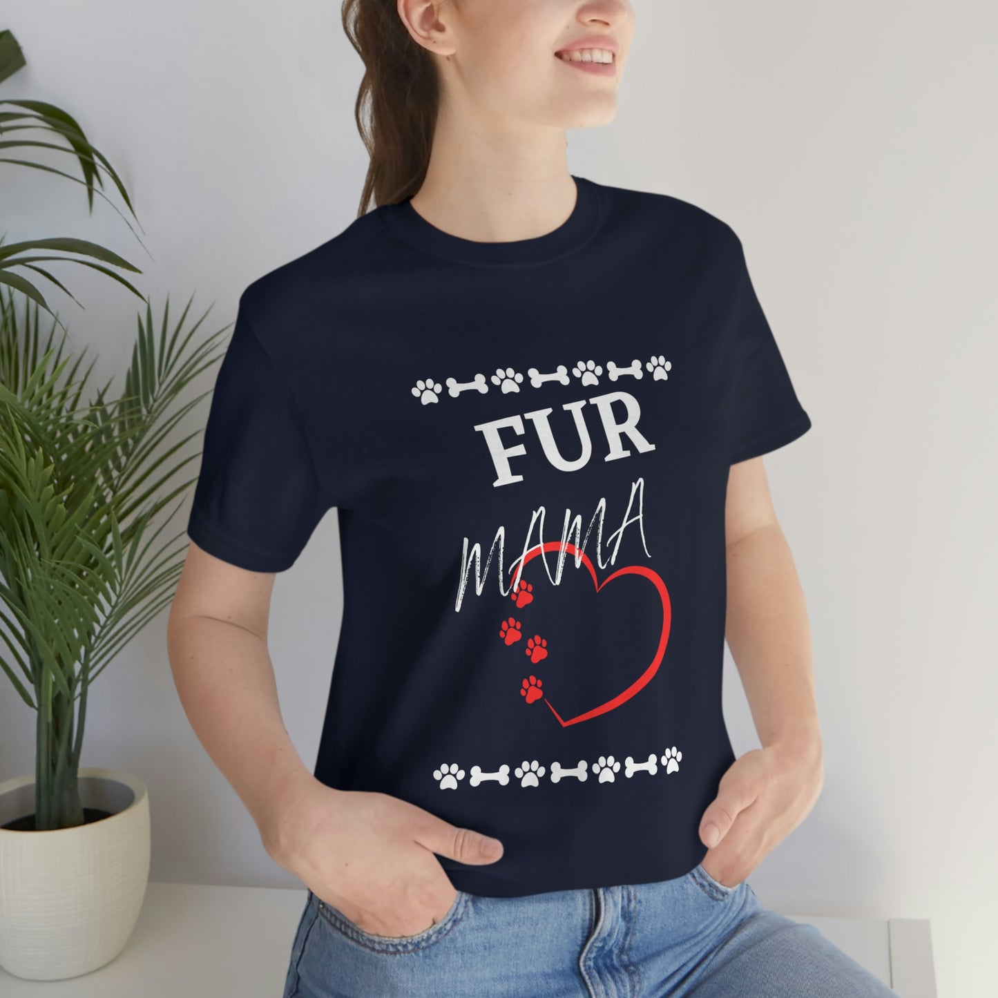 Fur Mama (Dogs) - Short Sleeve Tee