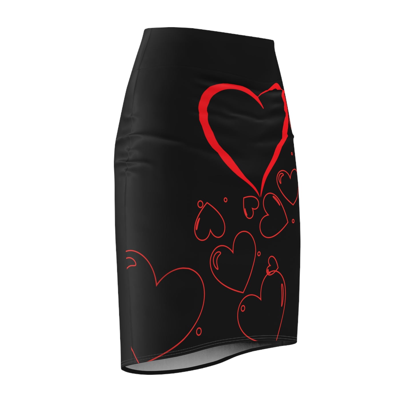 Heart - Pencil Skirt