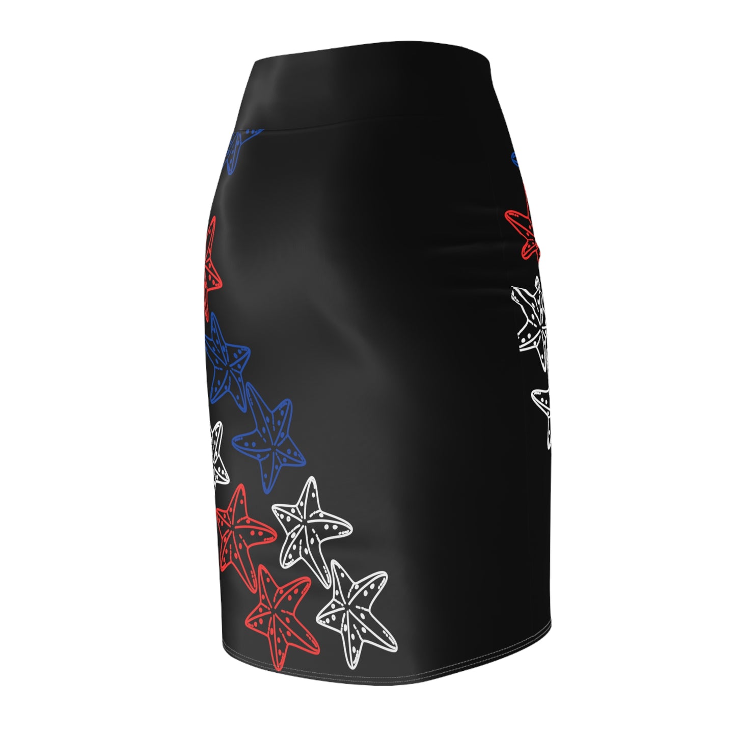 Red White and Blue - Pencil Skirt