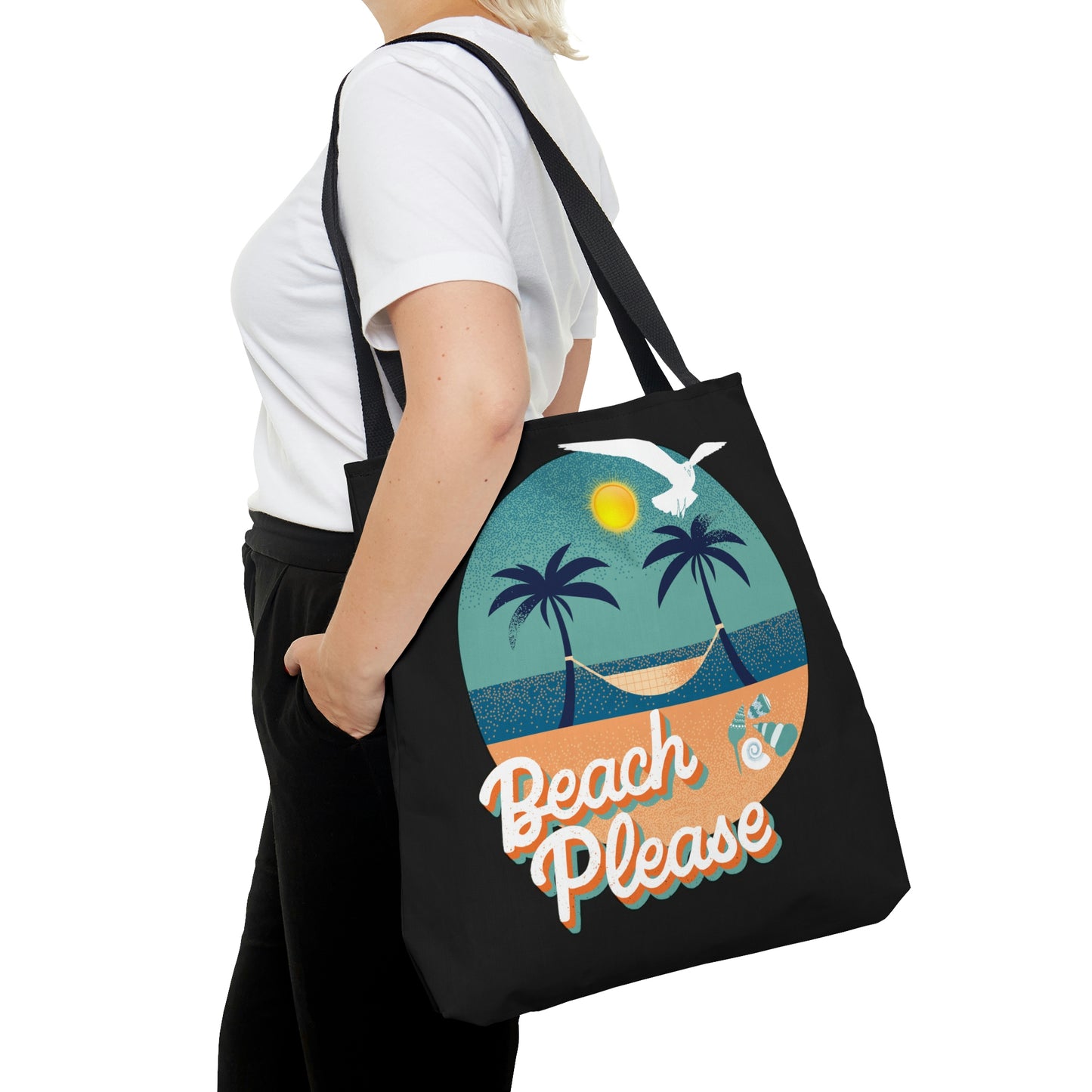 Beach Please - AOP Tote Bag