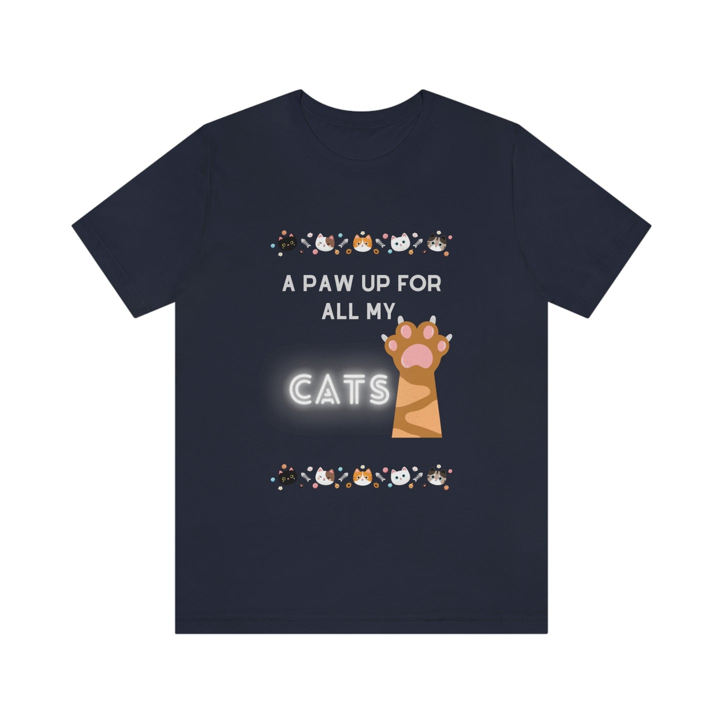 Cats Paw Up - Short Sleeve Tee