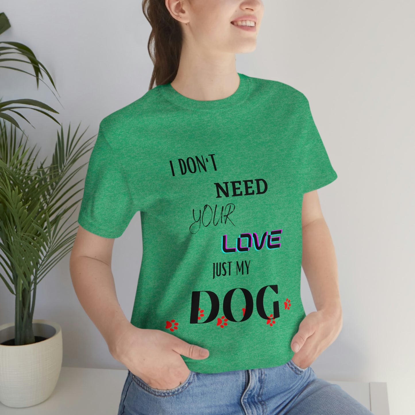 Dog Love - Short Sleeve Tee 01
