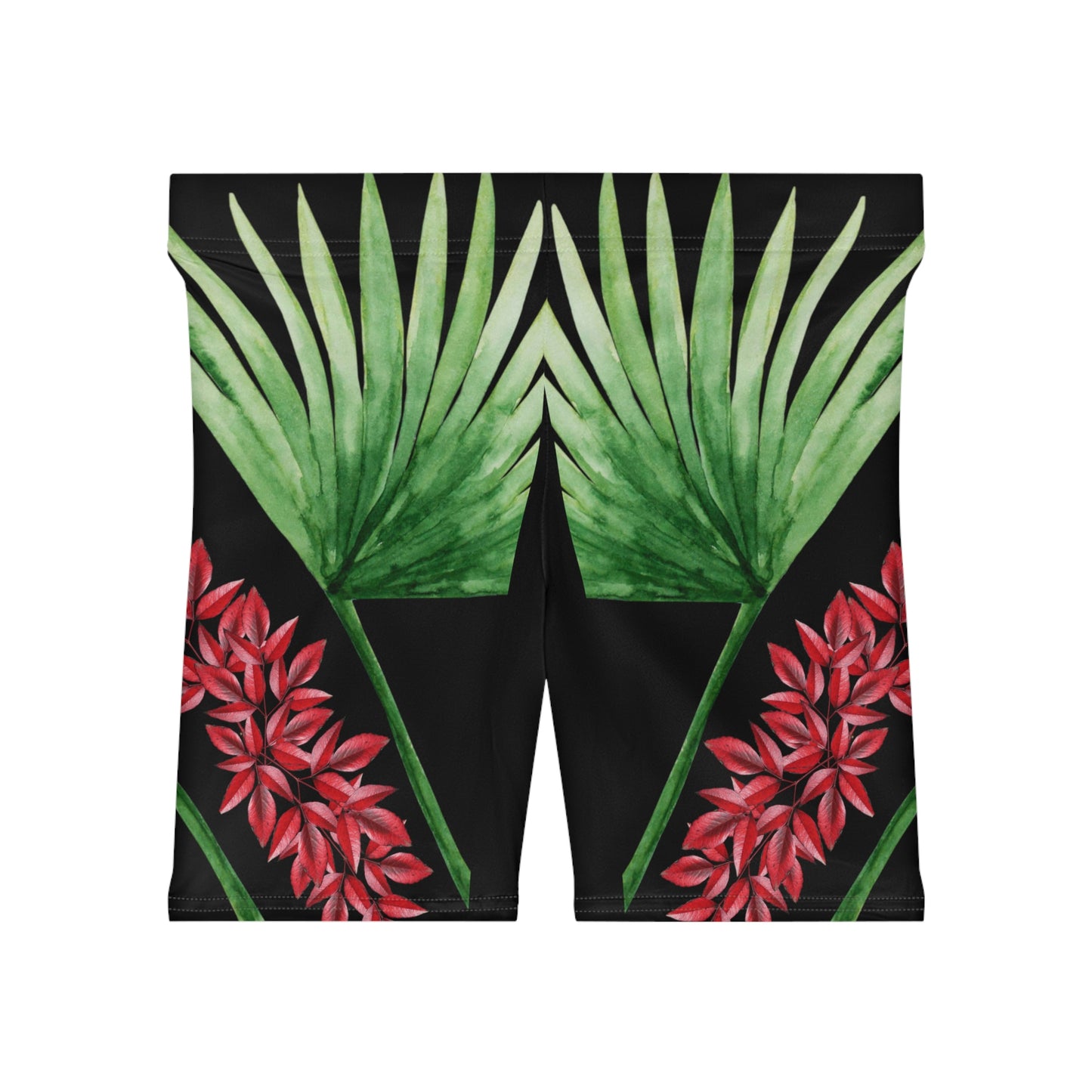 Unique Big Leaves and Red Flowers 0.1