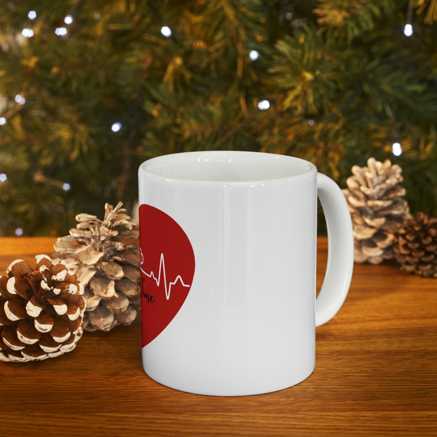 Love for Coffee Time - Ceramic Mug 11oz