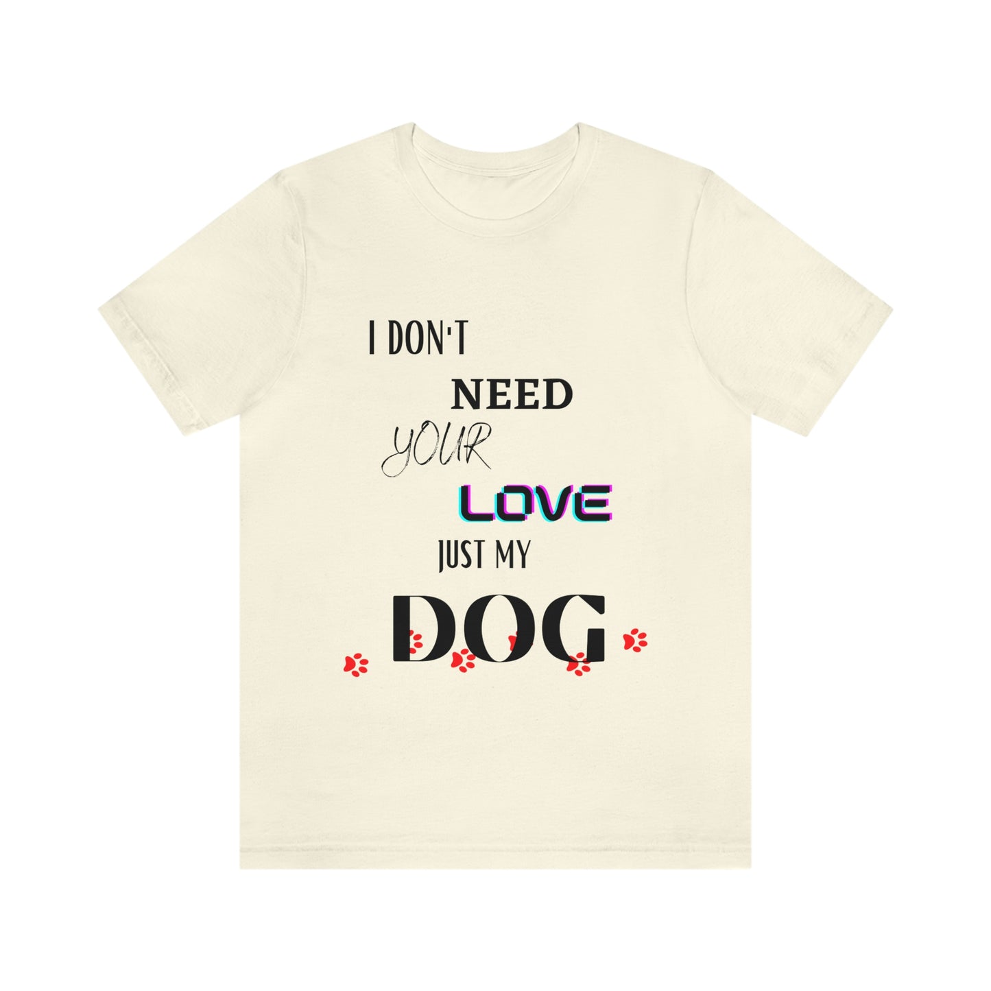 Dog Love - Short Sleeve Tee 01
