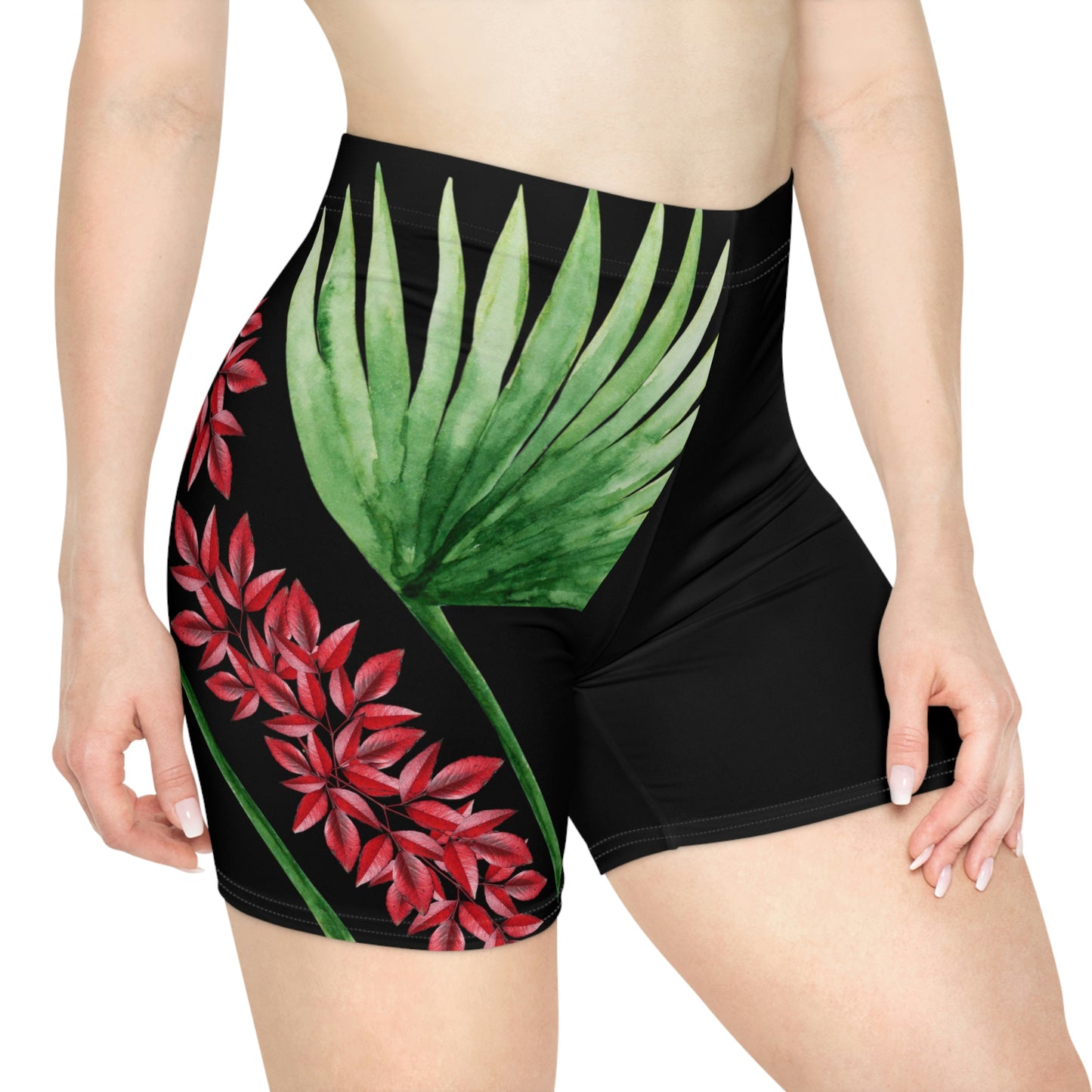 Unique Big Leaves and Red Flowers 0.2