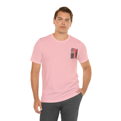 USA Flag (Valor Respect) - Jersey Short Sleeve Tee