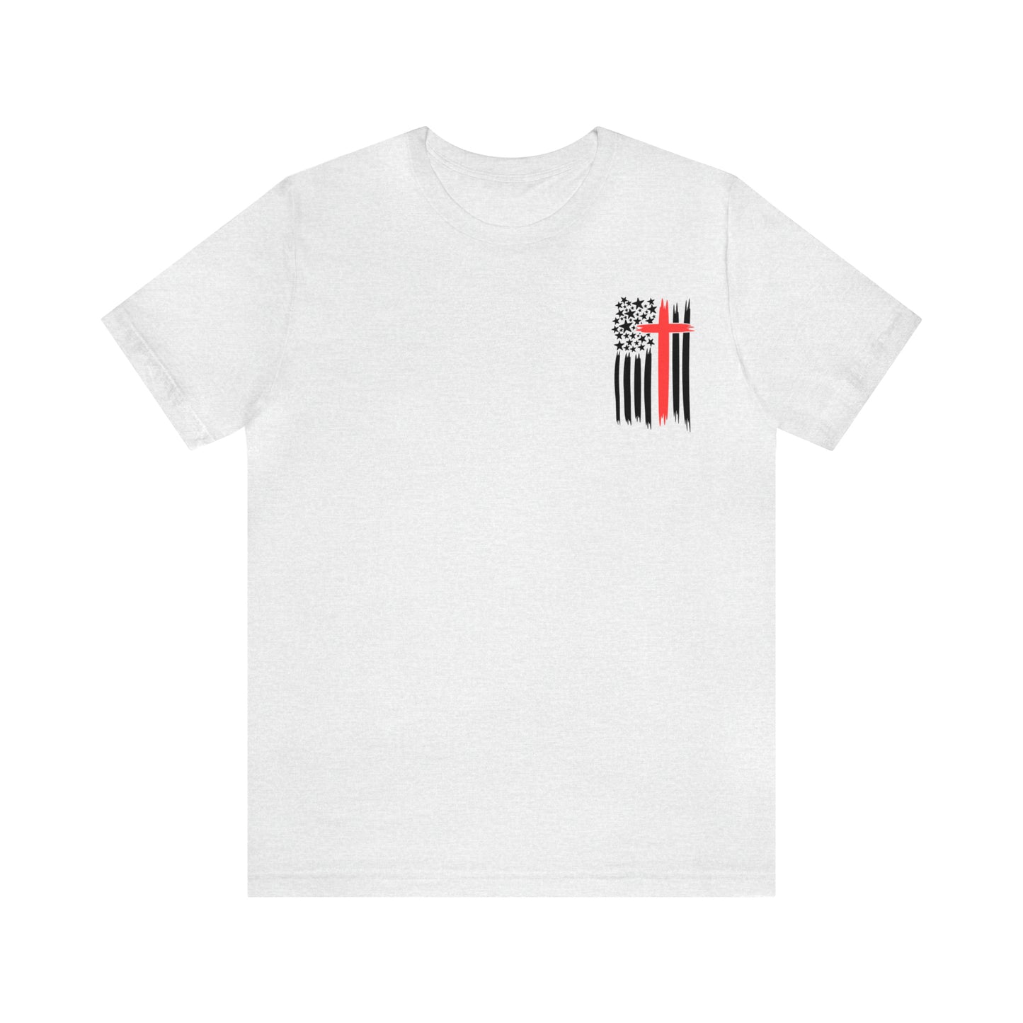 USA Flag (Valor Respect) - Jersey Short Sleeve Tee
