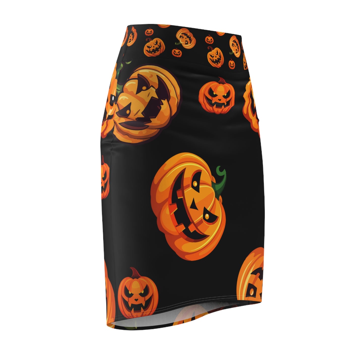 Halloween - Pumpkin - Pencil Skirt