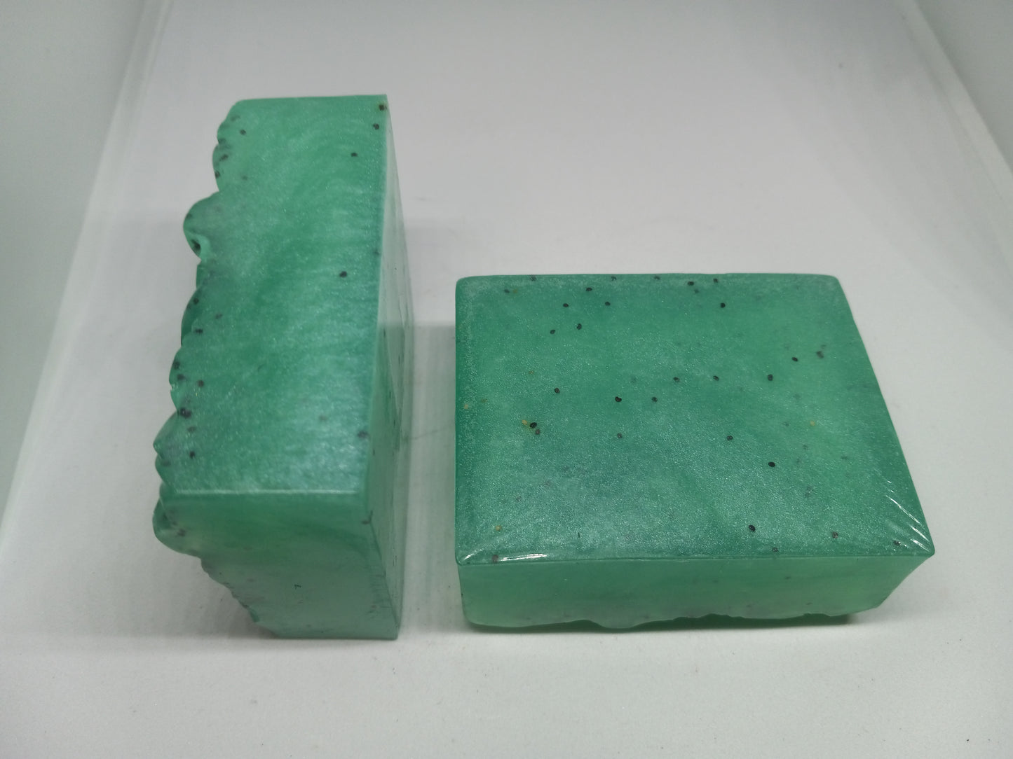 Jungle Waterfall - Hand Poured Exfoliating Olive Oil / Natural Hemp Seed Oil Soap