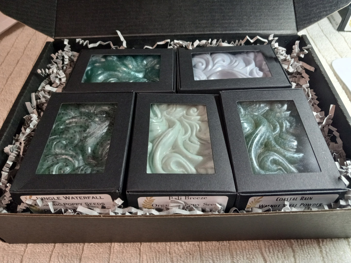 Beautiful Array of the Water - gift set of 5 soaps