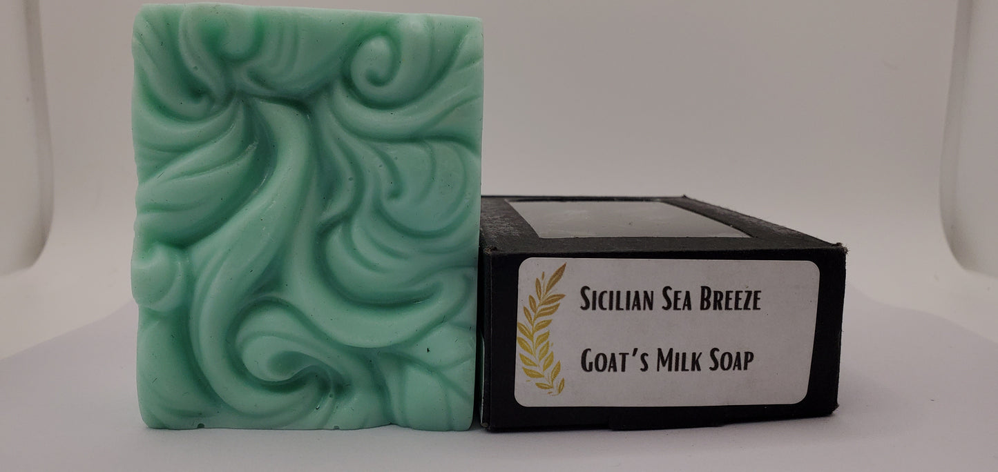 Sicilian Breeze - Hand Poured Goat's Milk Soap