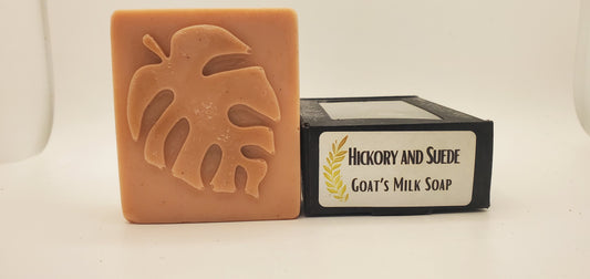 Hickory and Suede - Hand Poured Goat's Milk Soap
