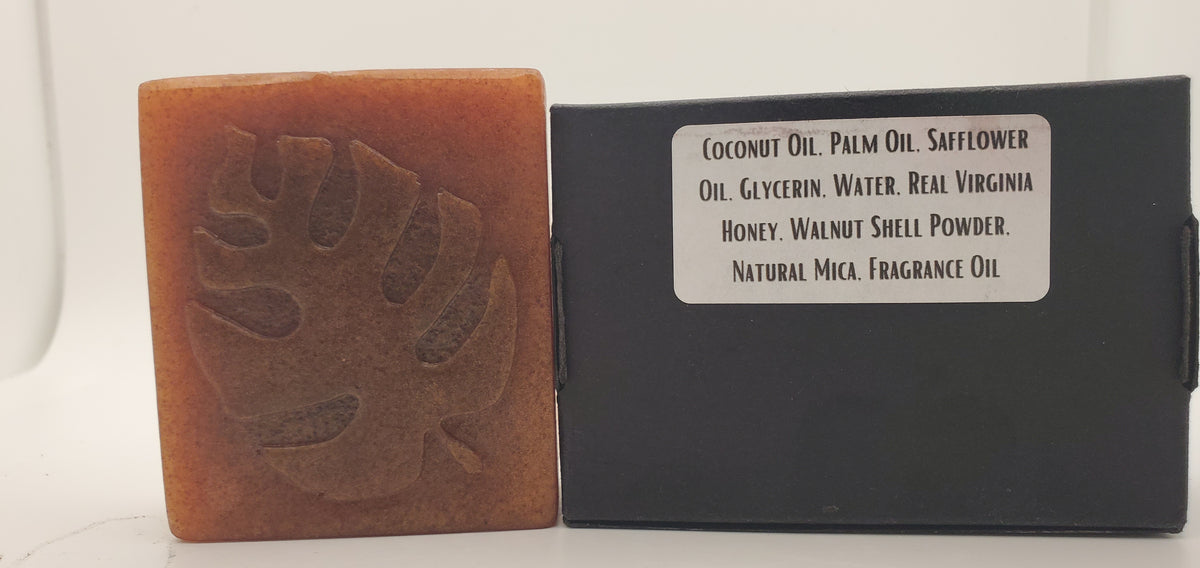 Scotch Whisky - Hand Poured Exfoliating Honey Soap