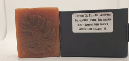 Scotch Whisky - Hand Poured Exfoliating Honey Soap