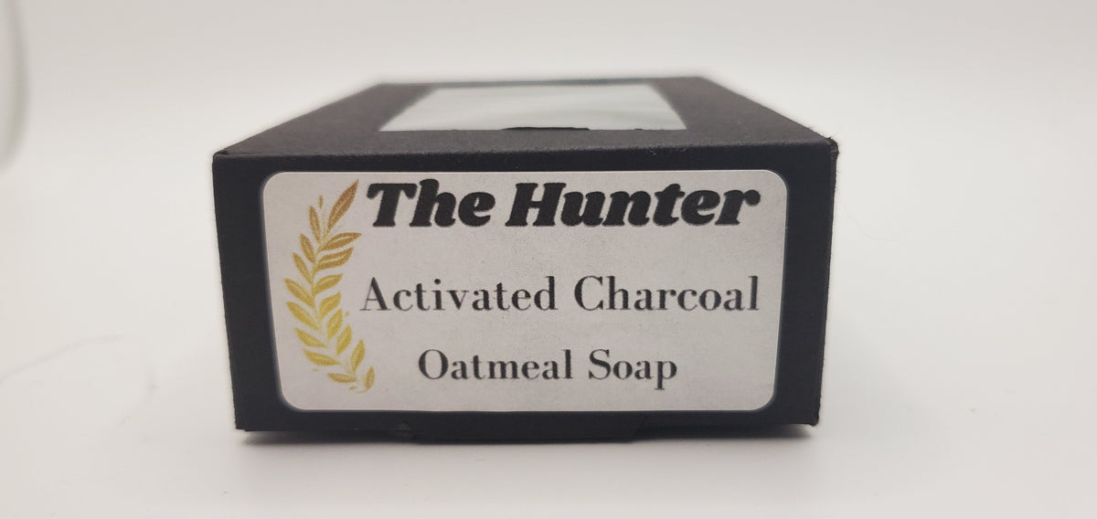 The Hunter - Hand Poured Oatmeal Charcoal Soap