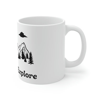 Time to Explore - Ceramic Mug 11oz