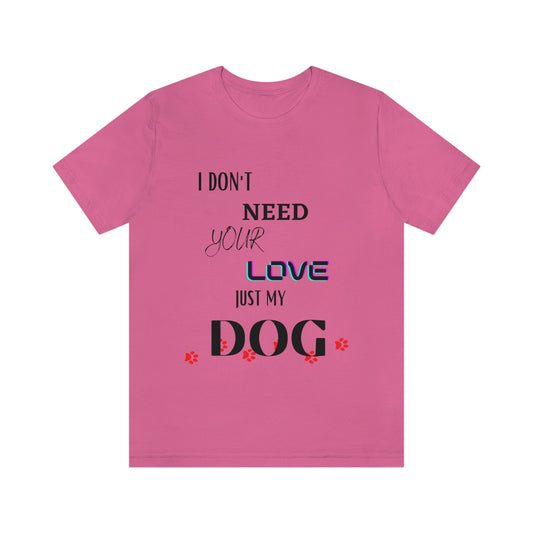 Dog Love - Short Sleeve Tee 01